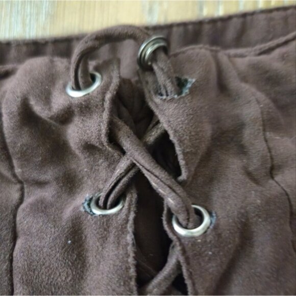 Blessume Renaissance Corset Skirt XS Brown – Pirate, Cottagecore, Witchy - Picture 6 of 11